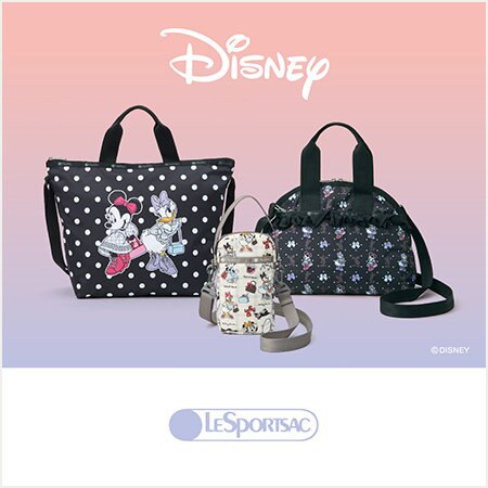 LeSportsac “Disney Minnie＆Daisy Collection”