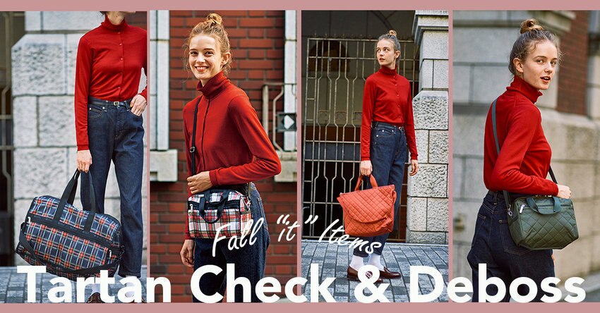 Tartan Check &amp; Deboss