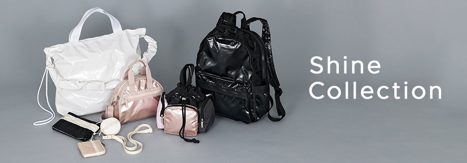 マットな光沢感が特徴のリキッドパテントを使用したコレクション。