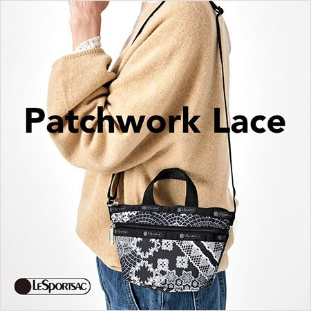 様々なレースをパッチワークのように組み合わせたデザインが登場。