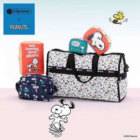 世界中で愛され続けているコミック「PEANUTS」とレスポートサックのコラボレーションが登場！
