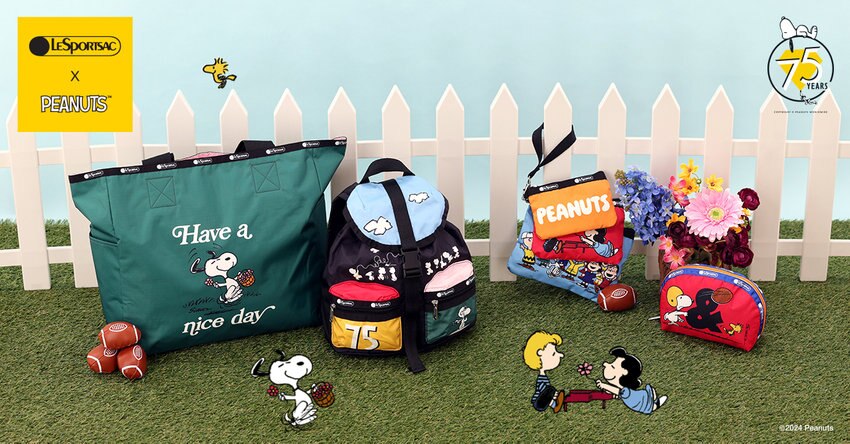 LeSportsac x PEANUTS 2024 WINTER