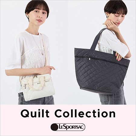 きれいめにもカジュアルにも！「Quilt Collection」
