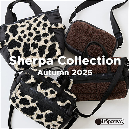 シーズンムードを高めるシェルパ素材を組み合わせたコレクション