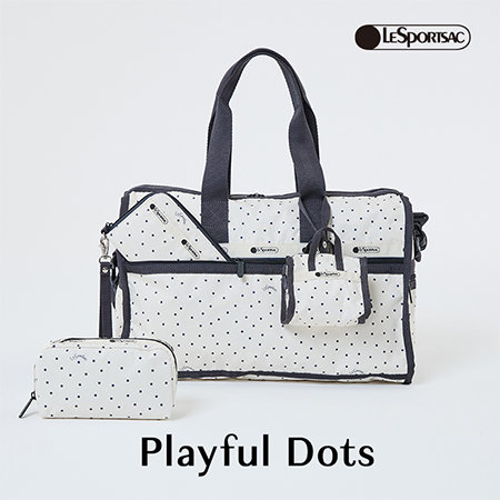 キュートなドットプリントが登場！