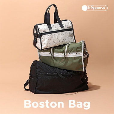【旅行に最適】レスポのボストンバッグ
