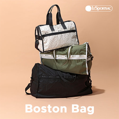 【旅行に最適】レスポのボストンバッグ