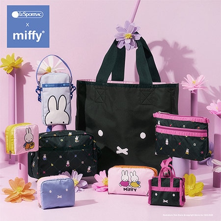 「ミッフィー」とレスポートサックのコラボコレクション