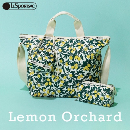 【Lemon Orchard】 爽やかで春らしいフレッシュさがポイントのレモンプリント柄が登場！