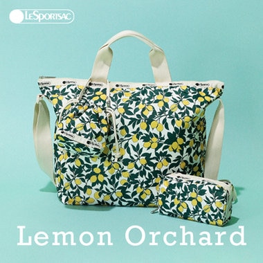 【Lemon Orchard】 爽やかで春らしいフレッシュさがポイントのレモンプリント柄が登場！