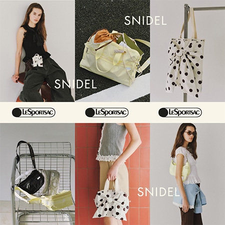 【LeSportsac × SNIDEL】初のコラボレーションコレクションが登場！
