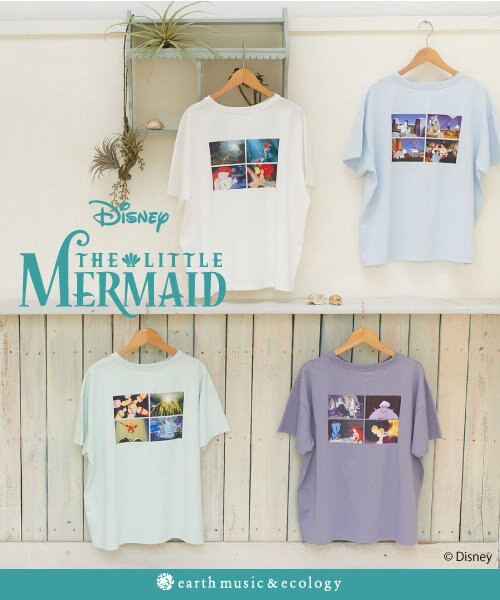 『リトル・マーメイド』のプリントTシャツが登場！