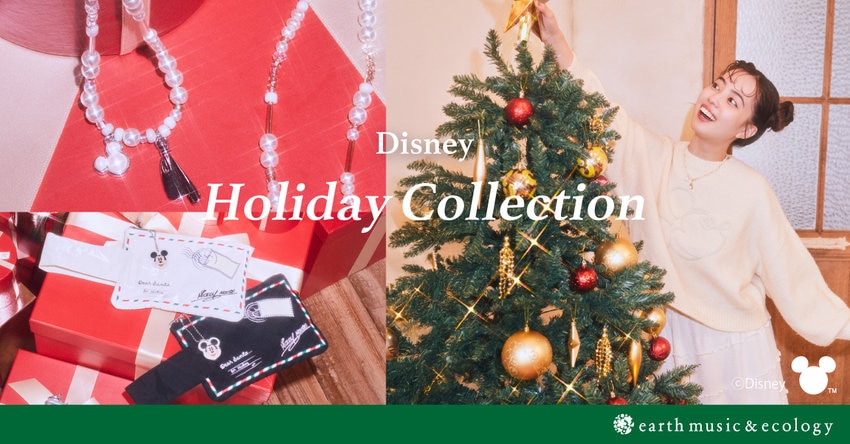 【earth music&amp;ecology】Disney Holiday Collection