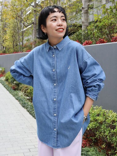 AMERICAN HOLIC ドロップショルダーＢＩＧシャツ／Ｂ．ＨＰＯＬＯＣＬＵＢ