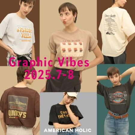 グラフィック・ロゴTシャツ