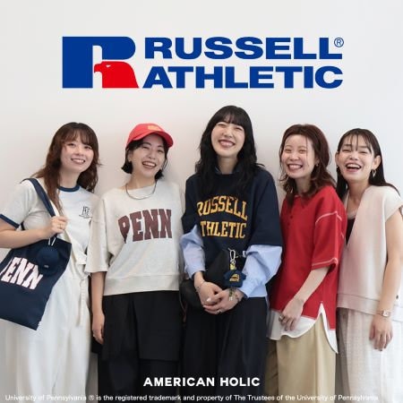 RUSSELL ATHLETICとのオリジナルアイテムが登場！