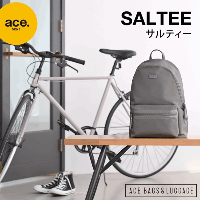 働く女性のスニーカー通勤にも合う「ace.サルティー」