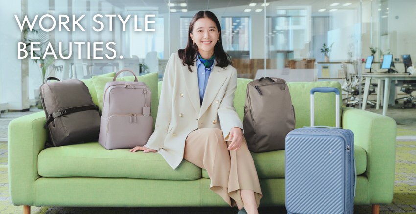 【ACE BAGS and LUGGAGE】WORK STYLE BEAUTIES
