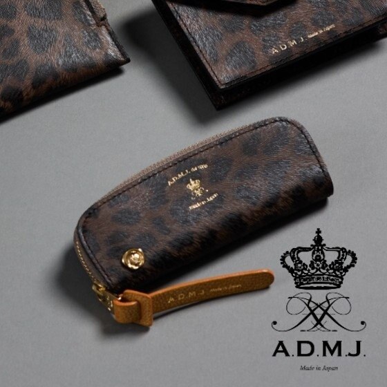 HAIR CALF型押し コインケース