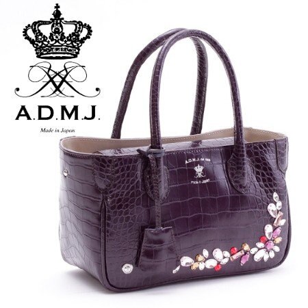 クリスタルソーイング クロコ型押しmini TOTE