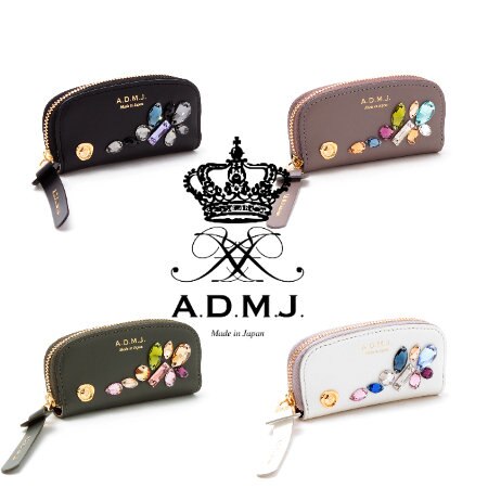 ADMJ クリスタルソーイング コインケース
