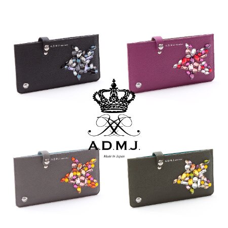 ステラモチーフクリスタル スリムウォレット