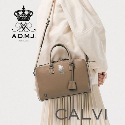 【ガラスレザー】New ボストンバッグ