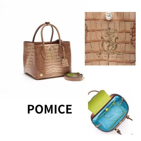 牛革】クロコ型押しキューブトート | ONWARD CROSSET | ファッション