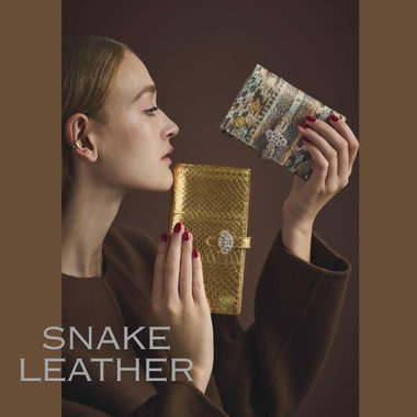【New】スネークレザーウォレット