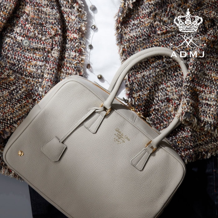 新年度に向けて】通勤A4レザーボストンバッグ | ONWARD CROSSET