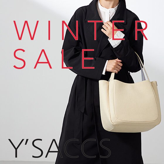 Y'SACCS WINTER SALE 開催中!