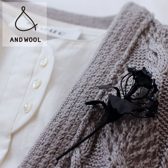 【再入荷】一輪挿し『花のブローチ』