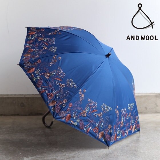 雨の日も。晴れの日も使用できる『刺繍傘』
