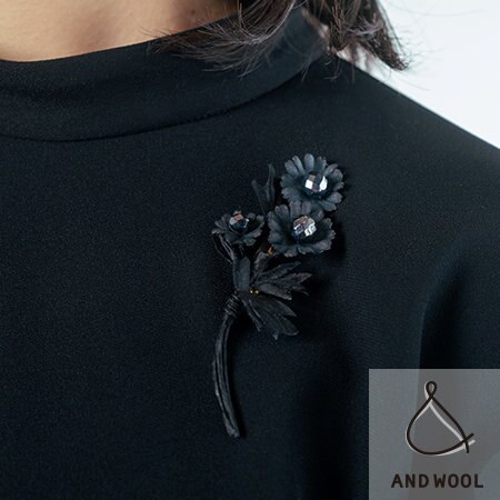 ブローチ コサージュ 黒 ブラック 花 まとめ（CHANEL シャネル 