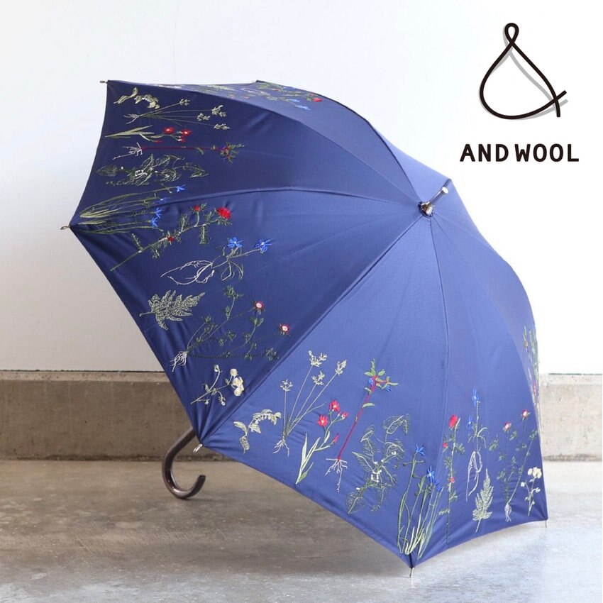 毎年大変ご好評をいただいております【晴雨兼用日傘 ボタニカル刺繍デザイン】※カラーによってはすでに完売するものが出ています