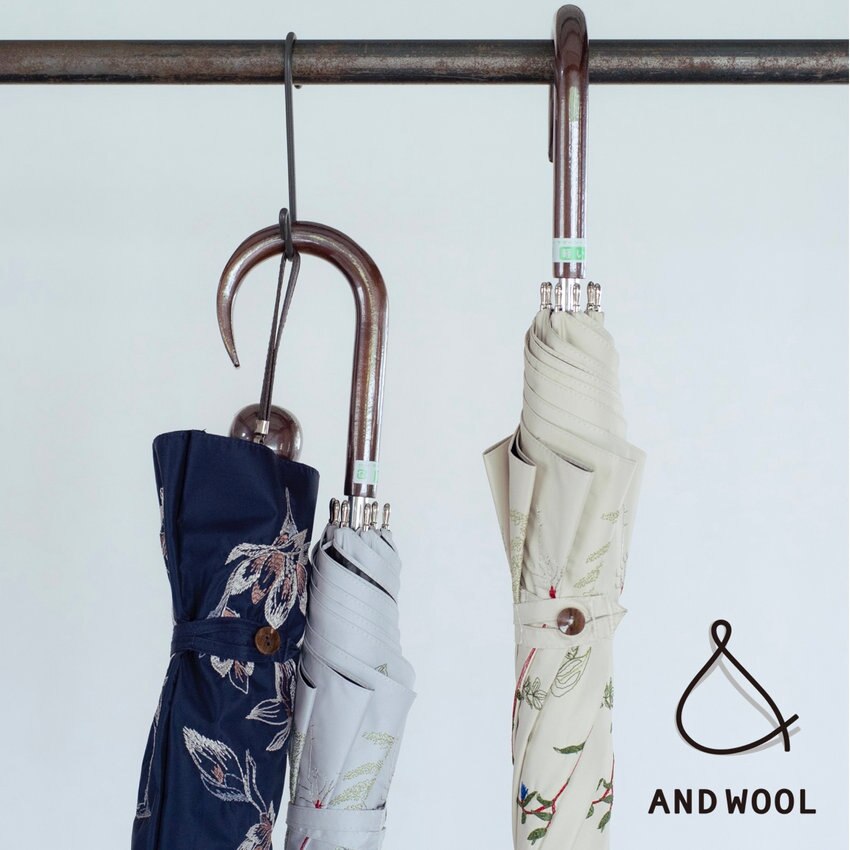 UV紫外線カット率99%以上!!【晴雨兼用日傘 刺繍シリーズ】軽量で上品なデザインがご好評をいただいております