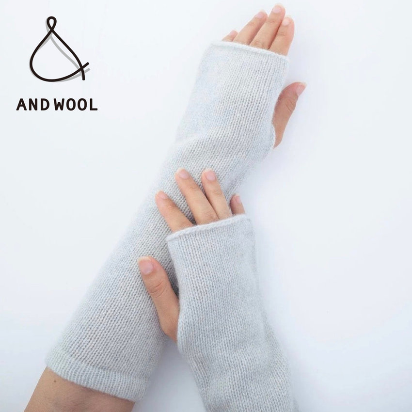 手編み機】カシミヤセーブルのアームウォーマー / AND WOOL | ファッション通販 【公式通販】オンワード・クローゼット