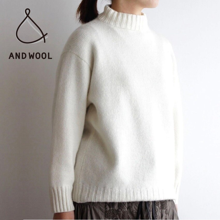 【予約生産品】手編み機で1枚1枚編み上げる「ホワイトカシミヤ100%のセーター」特別な1着としてぜひどうぞ
