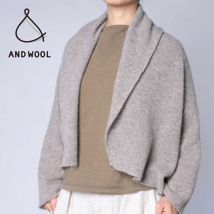 「カジュアルシーンにもオフィスシーンにも」高い技術をもつニット職人が1枚1枚編み上げる【ヤク100%のニットボレロ】