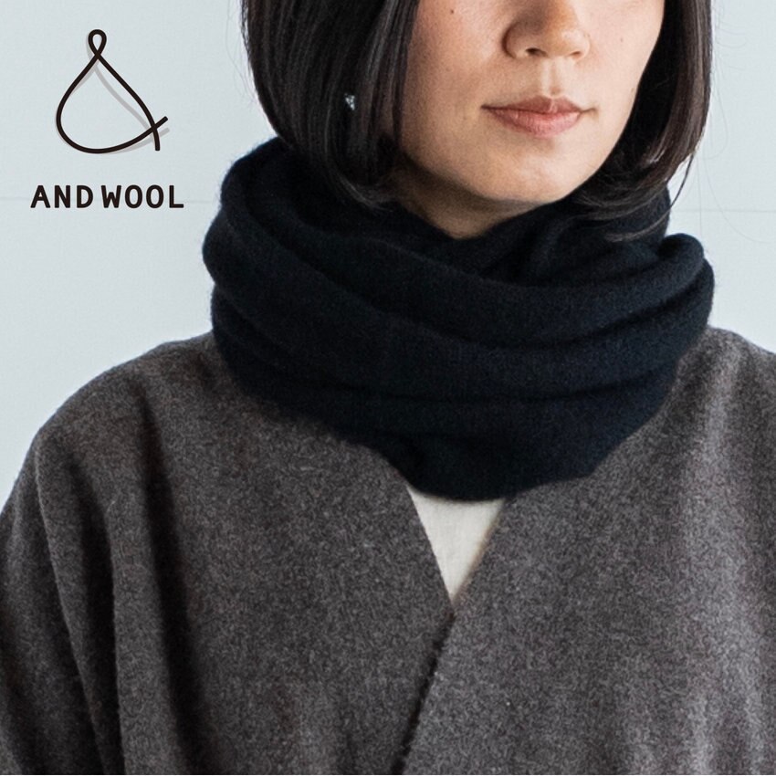 【ホワイトカシミヤ100%シリーズ】今シーズン一番人気の「スヌードタイプ」寒い日の室内着用としてもお役立てください