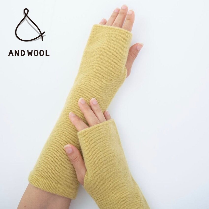 冬のギフトにもおすすめ!!【ホワイトカシミヤ100%アームウォーマー】肌に直接触れても安心の「上質な天然素材」