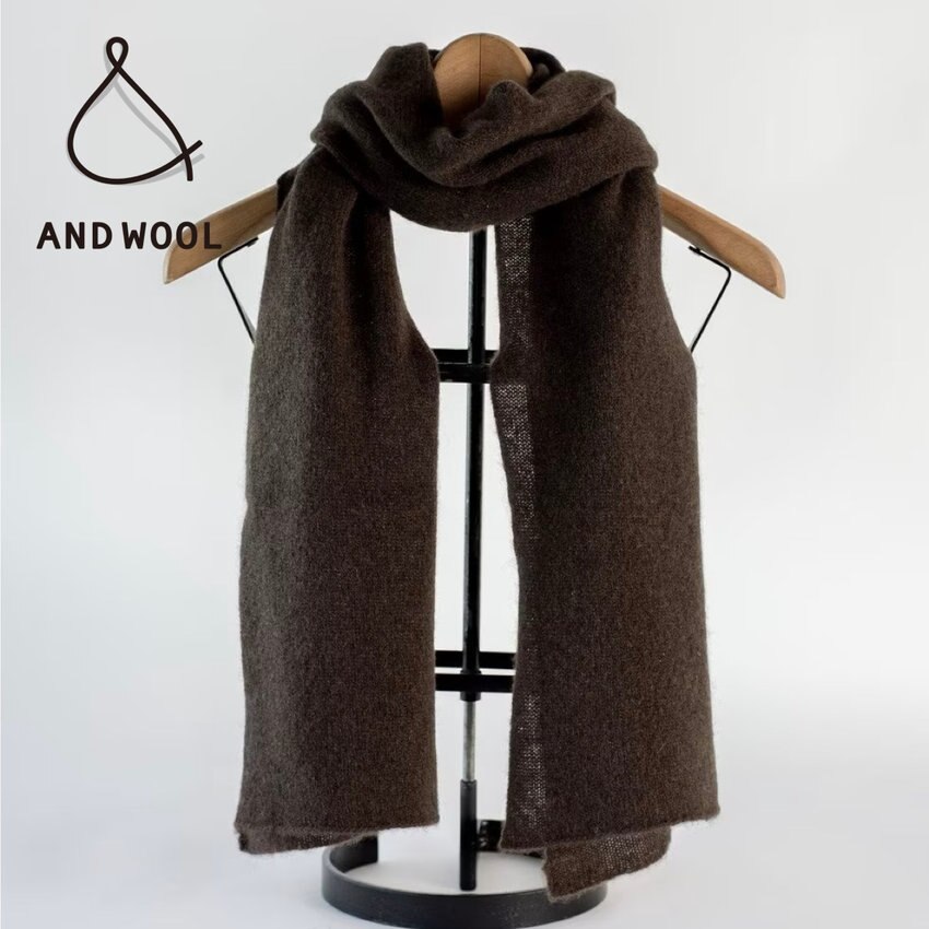 もっちりしていてやわらかくあたたかい【ヤク100%のストール】ずっと包まれていたい「最高品質の肌触り」