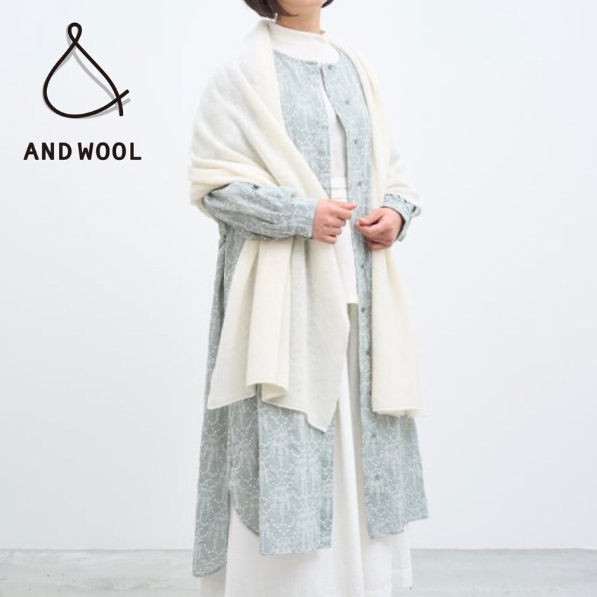 春の装いに【ホワイトカシミヤ100%】の美しい白のストールをお楽しみください!!「ご家庭でお洗濯が可能」で安心です