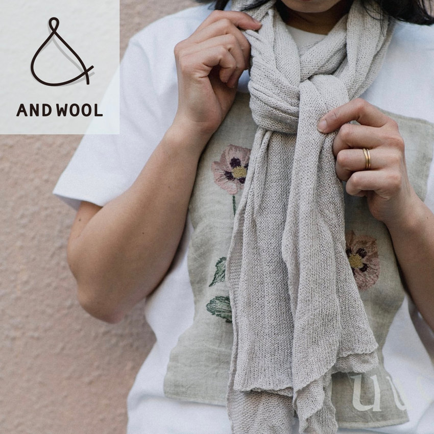 「直接肌に触れても安心」の天然素材!!【上質なシルクリネンのストール】強い日差しからやさしく肌を守ります