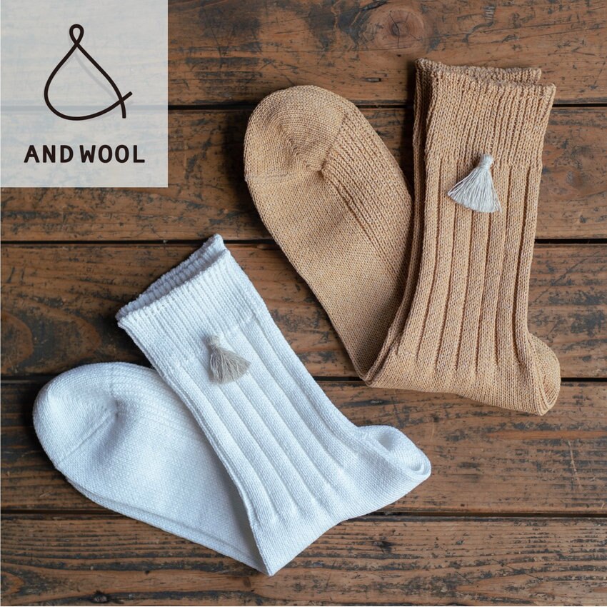 【美濃和紙の糸で作った靴下】吸放湿性に優れ夏も快適な履き心地「ファクトリーブランド」とのコラボレーション商品です!!