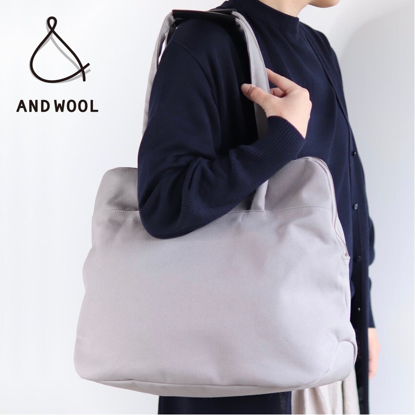 【上品なシルエットの帆布バッグ】すっきりコンパクトな見え感でファッションの邪魔をしません!!「夏の小旅行にもおすすめ」