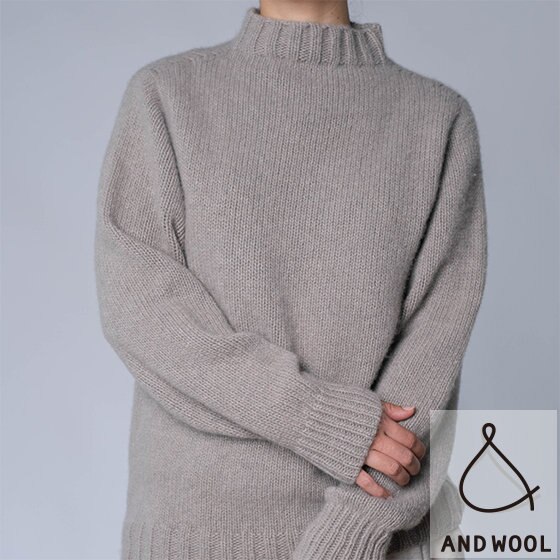 【AND WOOL】カシミヤ・ウール商品の価格改定のお知らせ
