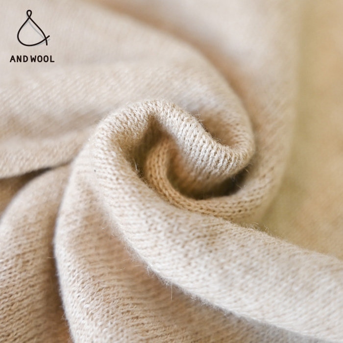 【冷え性や敏感肌の方にもお勧め】オーガニックコットンを無縫製で編み立てた、優しくて暖かいニットレギンスパンツ