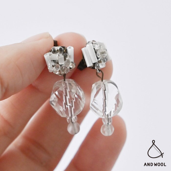 【AND WOOL お出かけ小物】毎日をちょっと特別にする、海外から仕入れたビーズで制作したハンドメイドのキラキラピアスたち