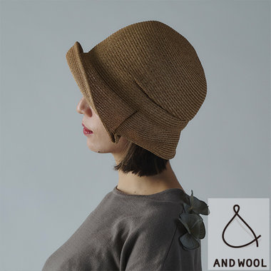 【紫外線対策におすすめ!!】サイドのタックが個性的でとっても可愛い「UV紫外線防止加工・サイドにタックが入った帽子」